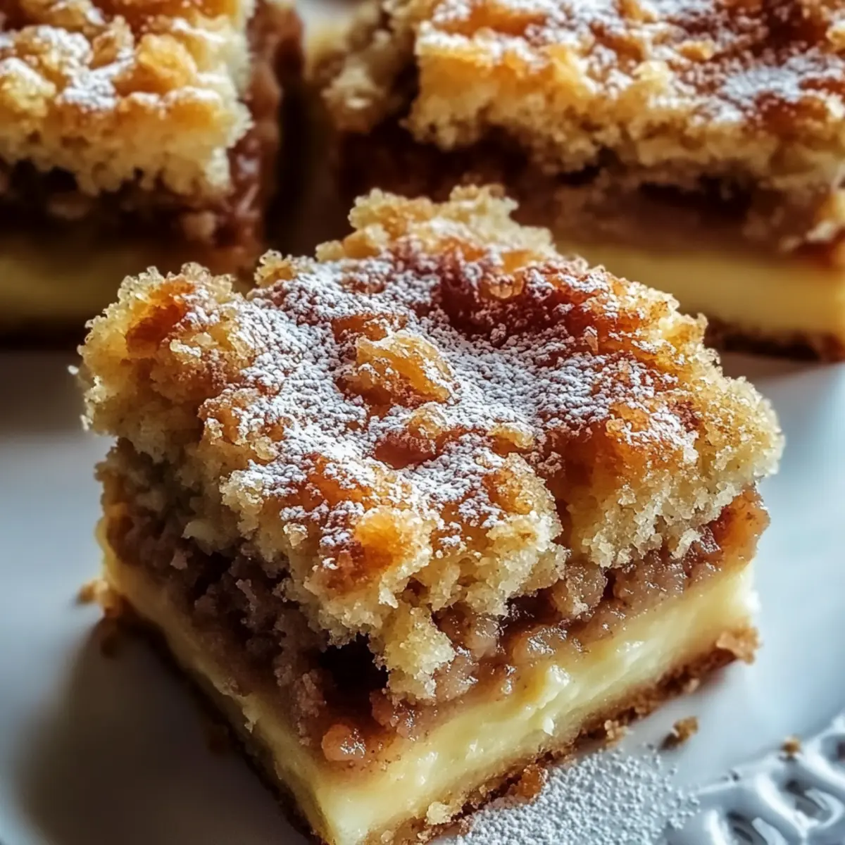 Apple Crumb Bars