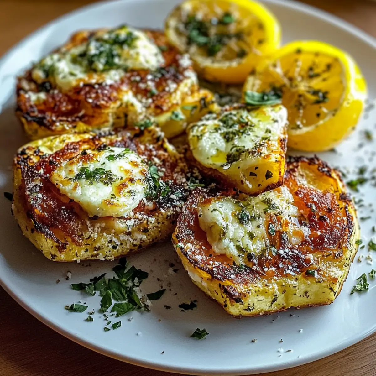 Baked Feta Potatoes