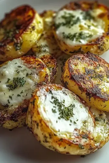 Baked Feta Potatoes