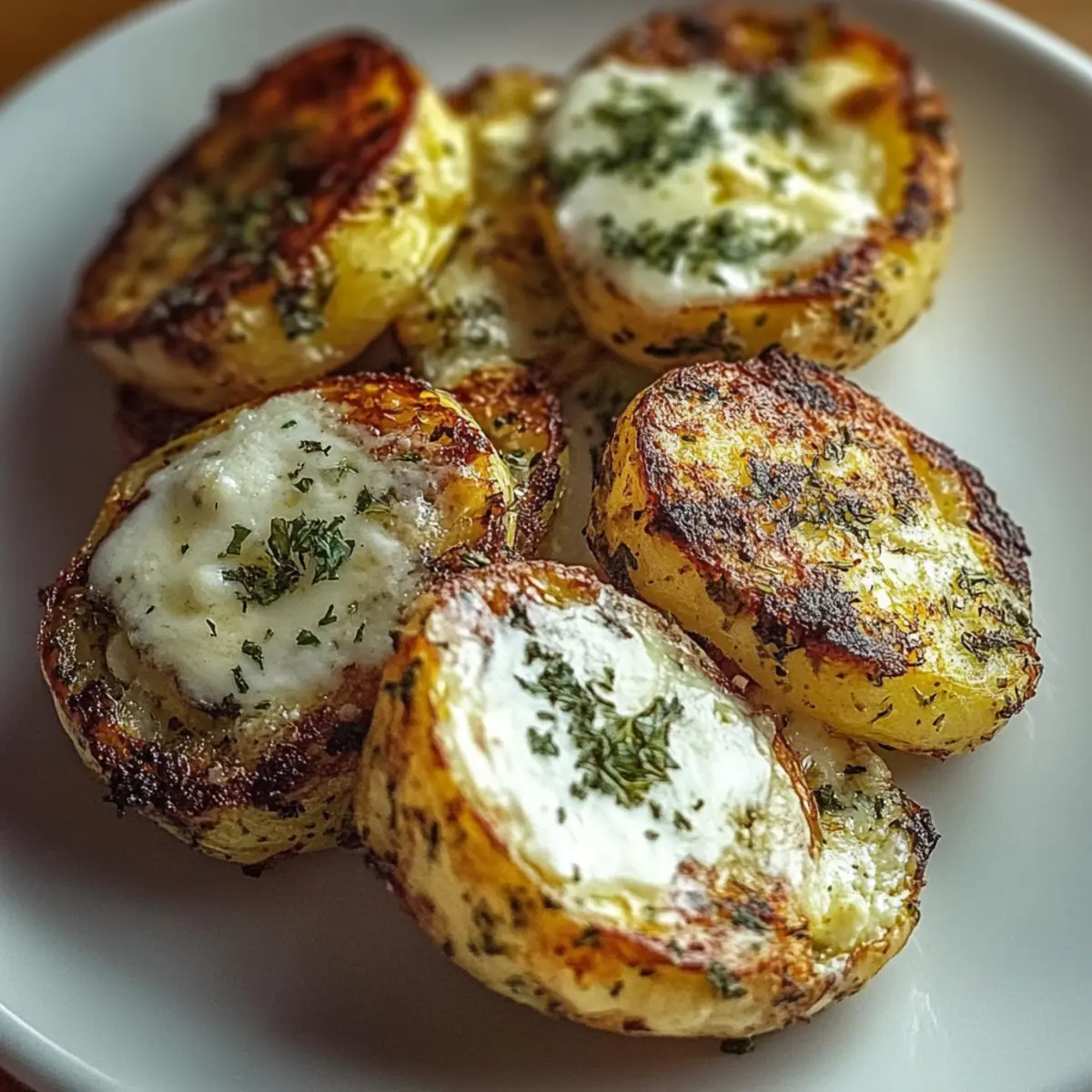 Baked Feta Potatoes