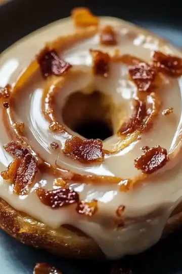 Bourbon Maple Beef Bacon Cinnamon Rolls