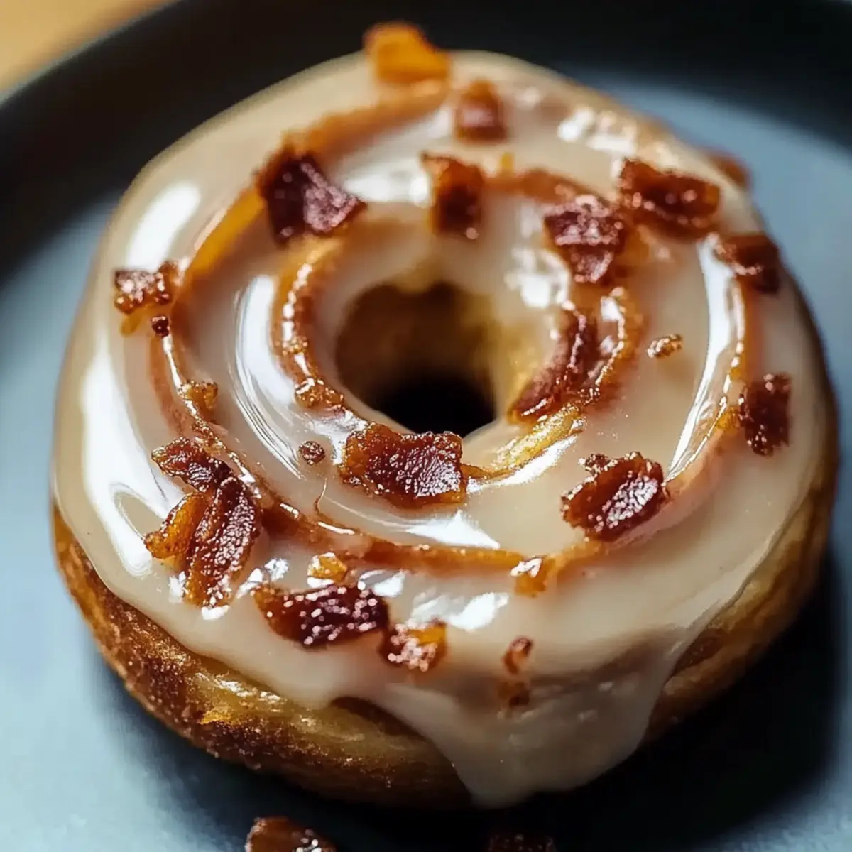 Bourbon Maple Beef Bacon Cinnamon Rolls