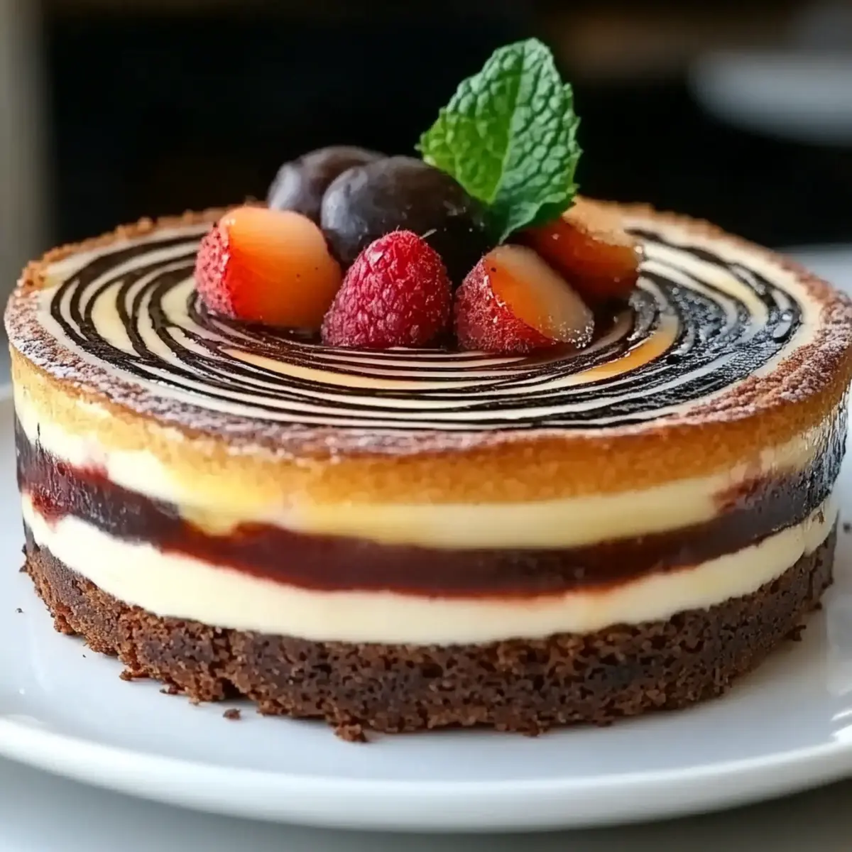 Brownie Cheesecake
