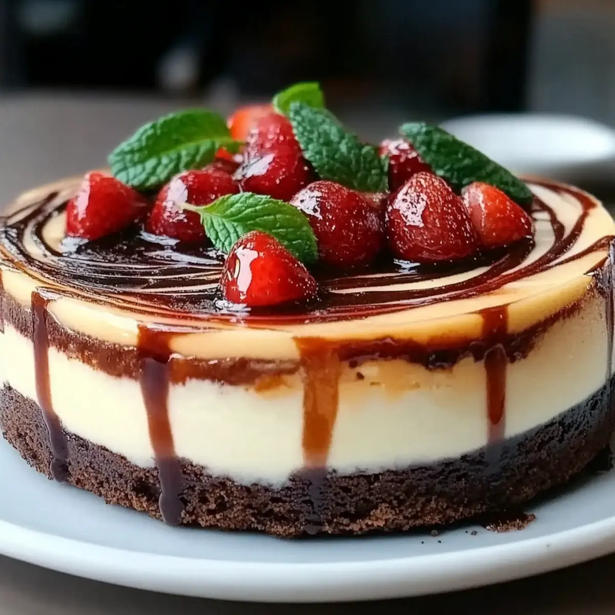 Brownie Cheesecake