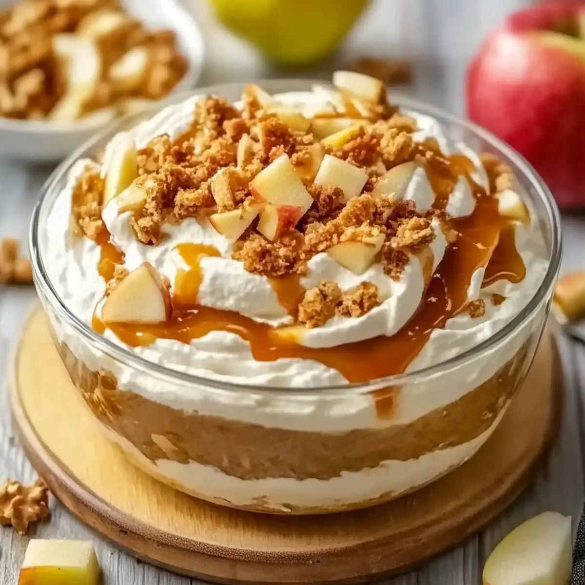 Caramel Apple Cheesecake Dip