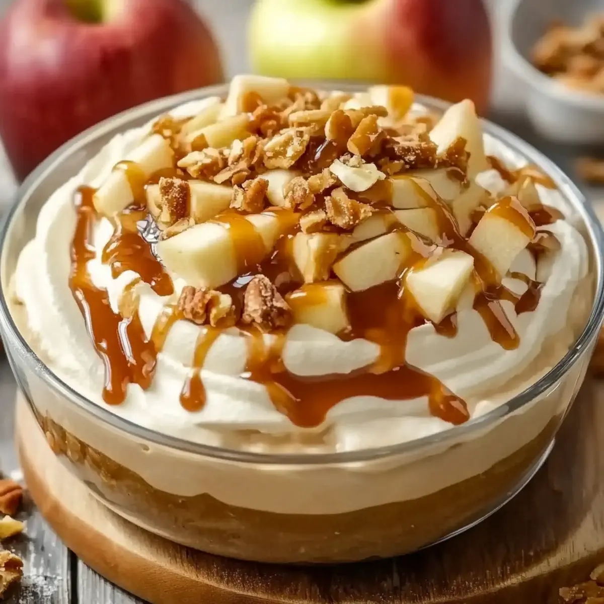 Caramel Apple Cheesecake Dip