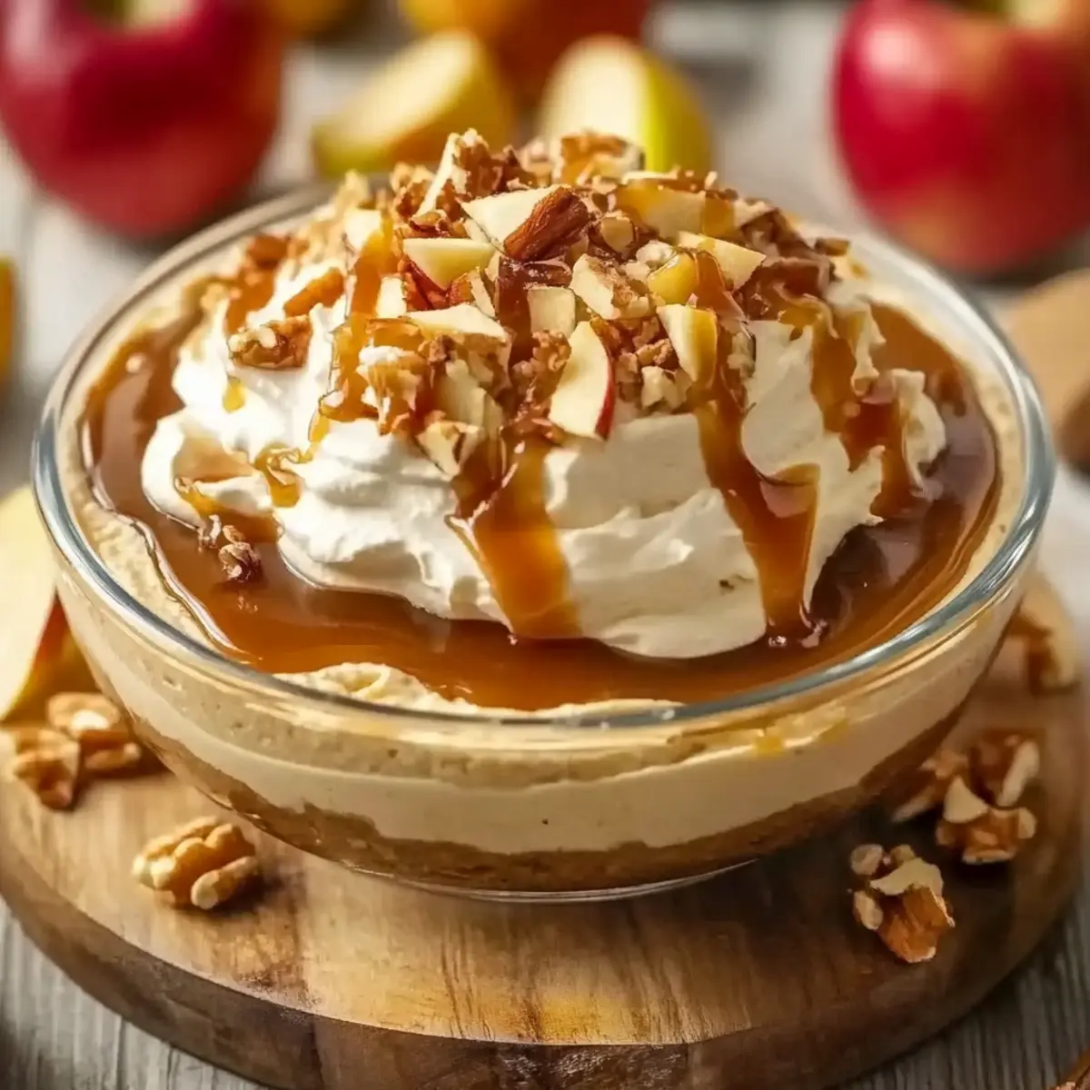 Caramel Apple Cheesecake Dip