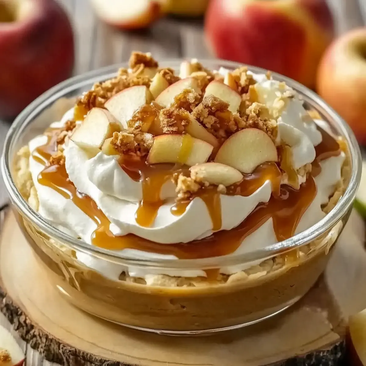 Caramel Apple Cheesecake Dip