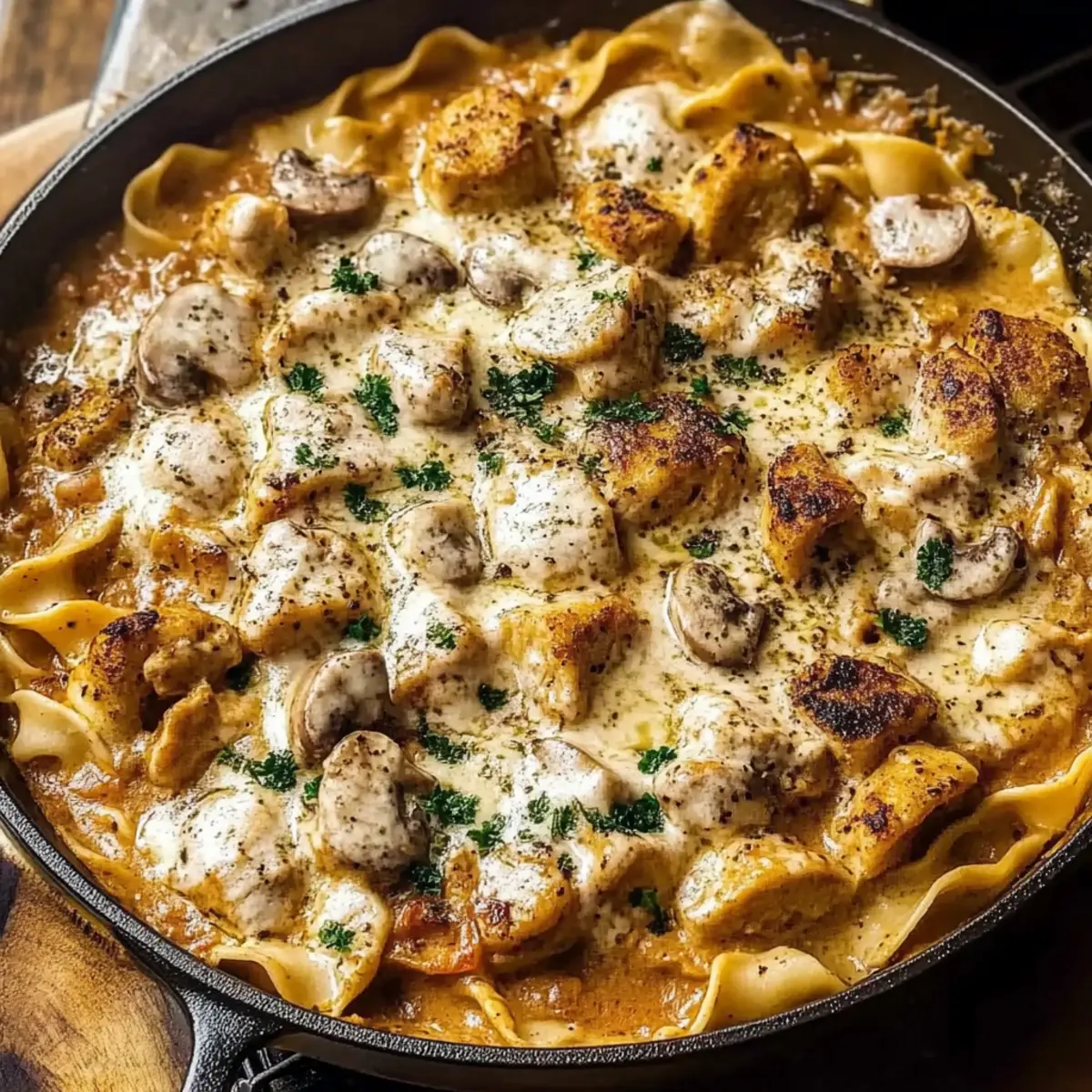 Chicken Stroganoff