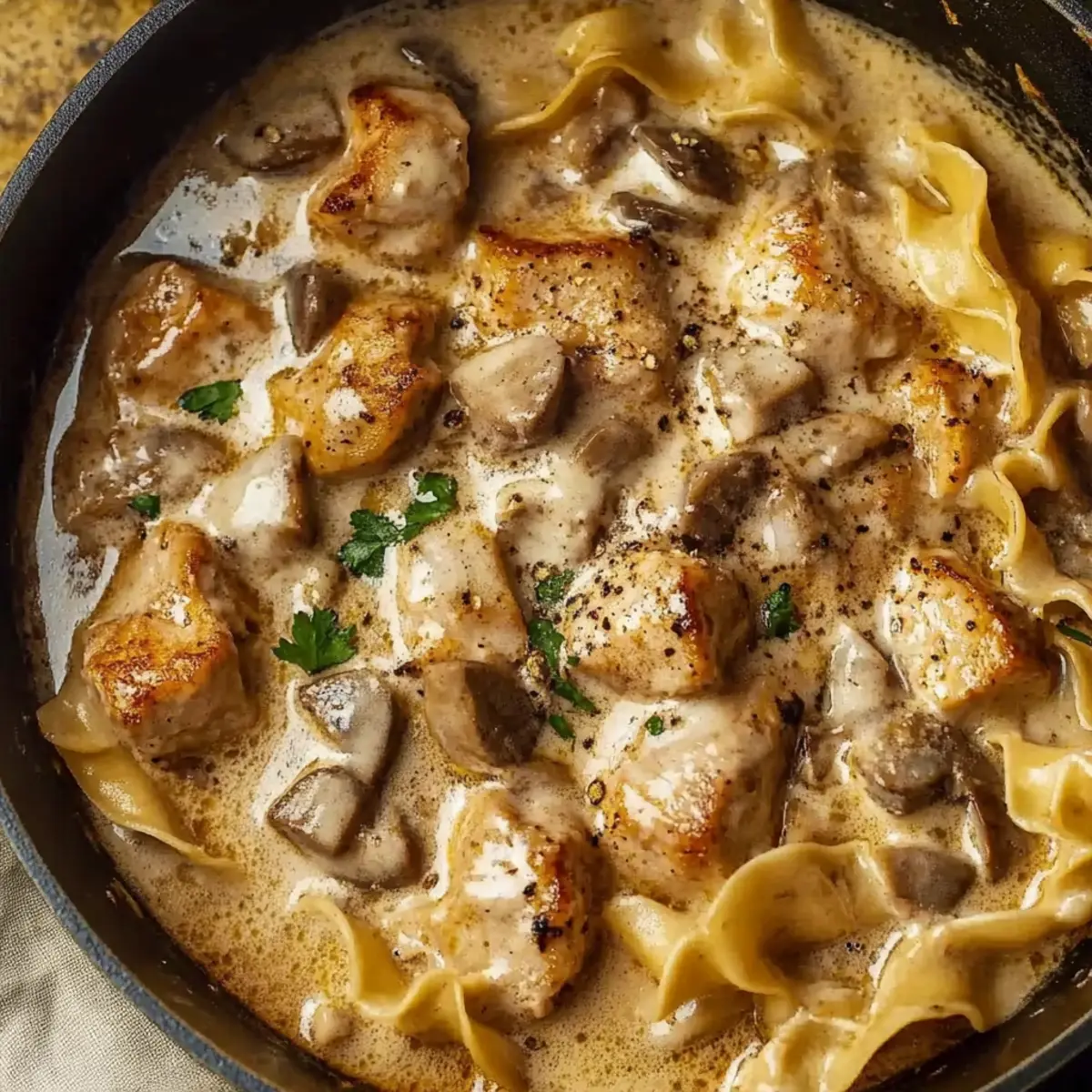 Chicken Stroganoff
