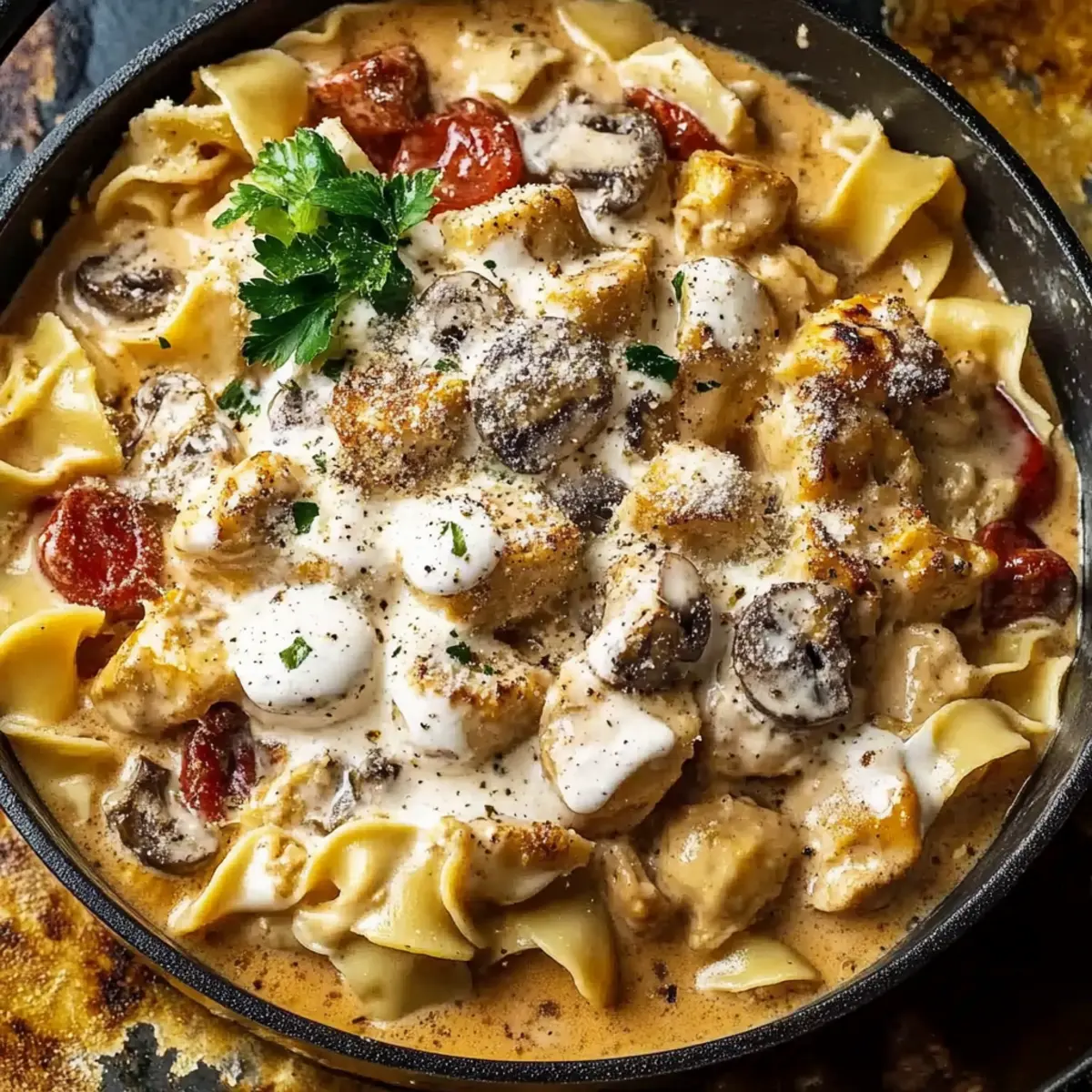 Chicken Stroganoff