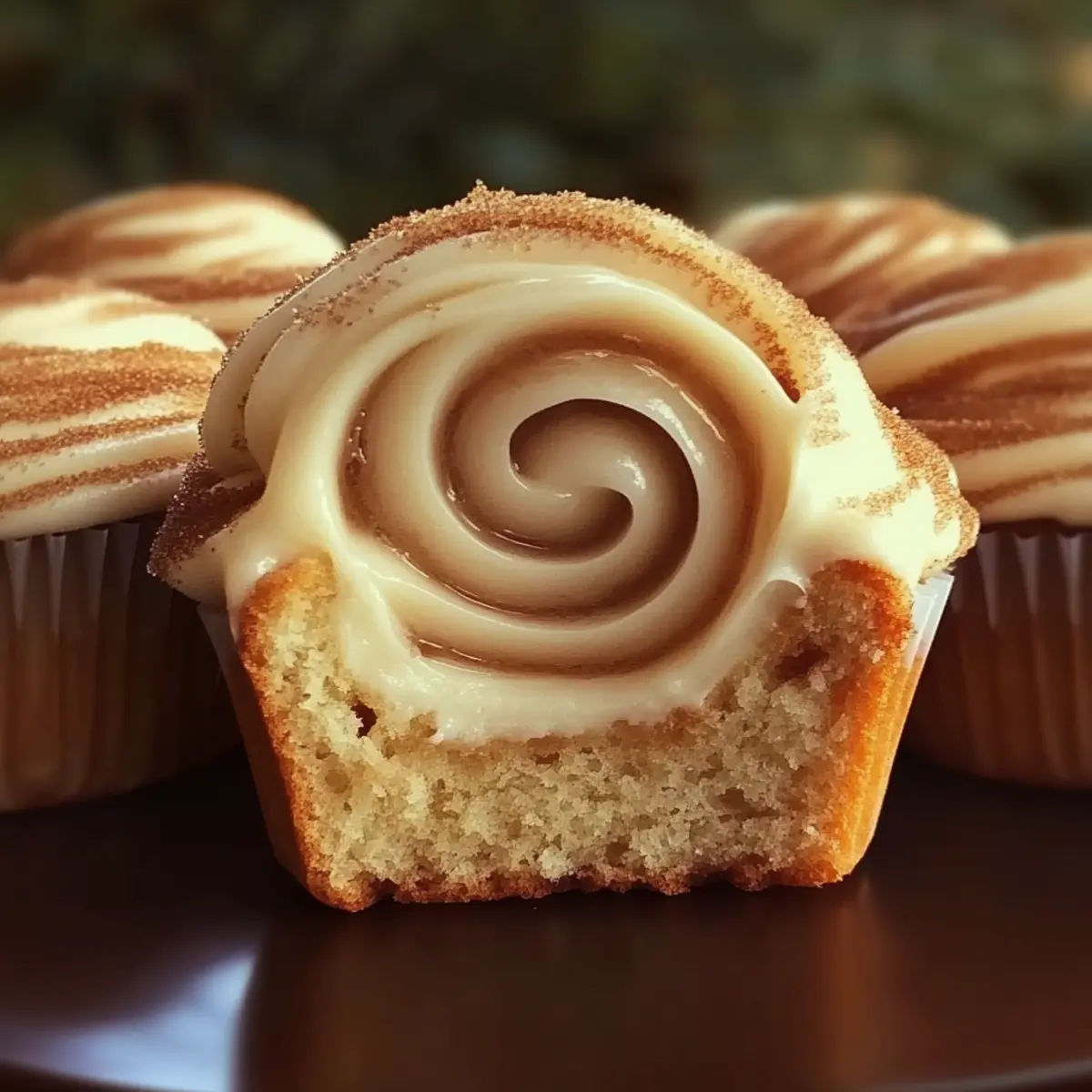 Cinnamon Roll Cupcakes