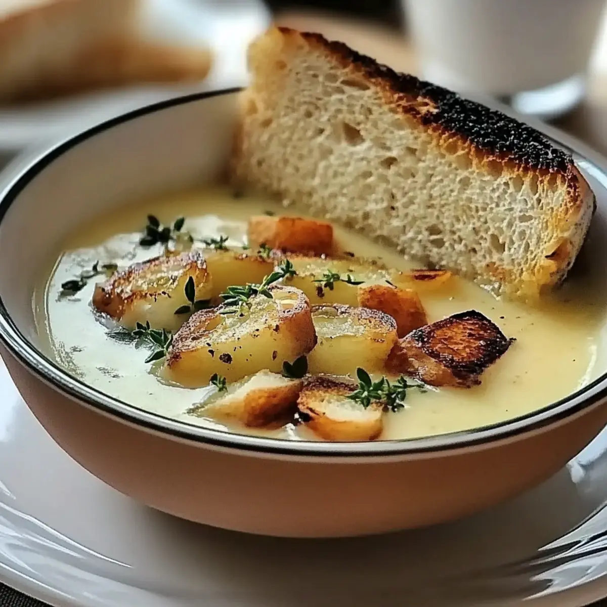 Country French Garlic Soup