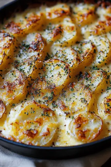 Creamy Cheesy Potato Gratin