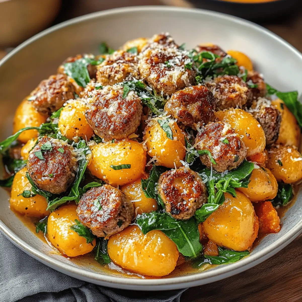 Creamy Pumpkin Gnocchi