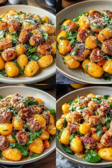 Creamy Pumpkin Gnocchi