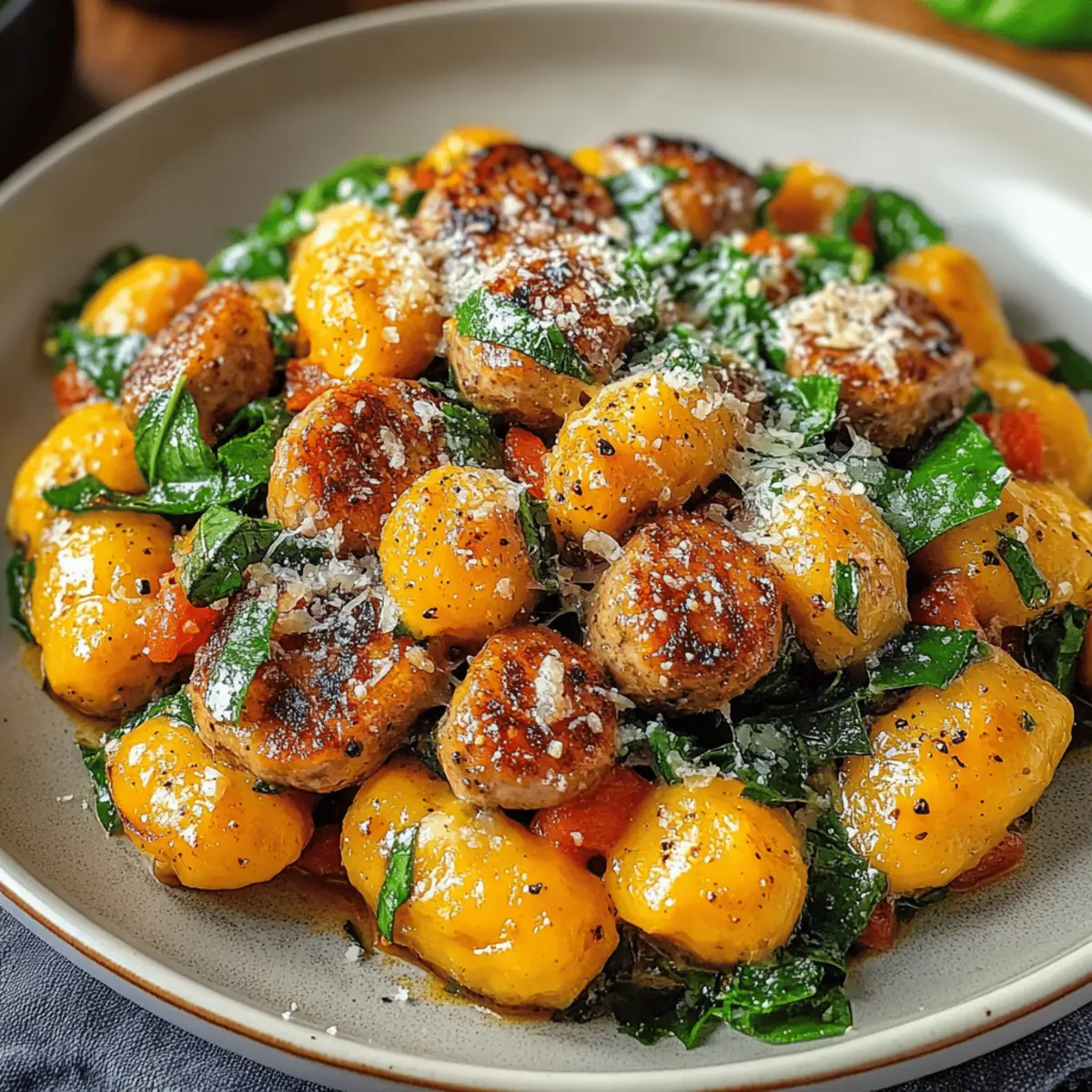 Creamy Pumpkin Gnocchi