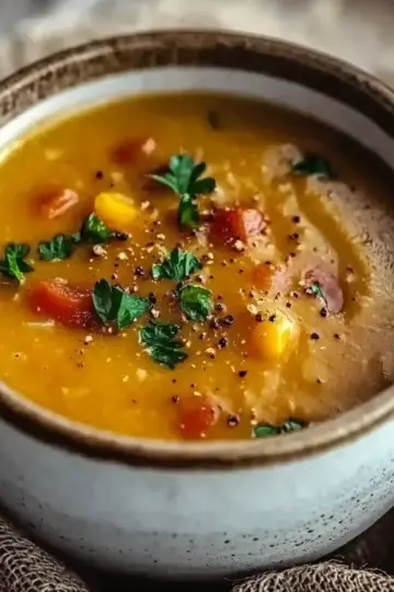 Creamy Roasted Vegetable Soup