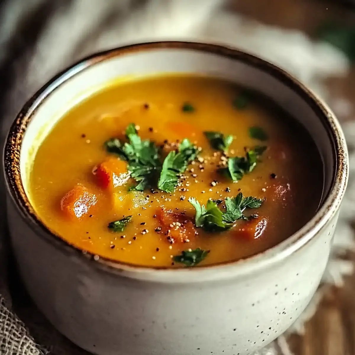 Creamy Roasted Vegetable Soup