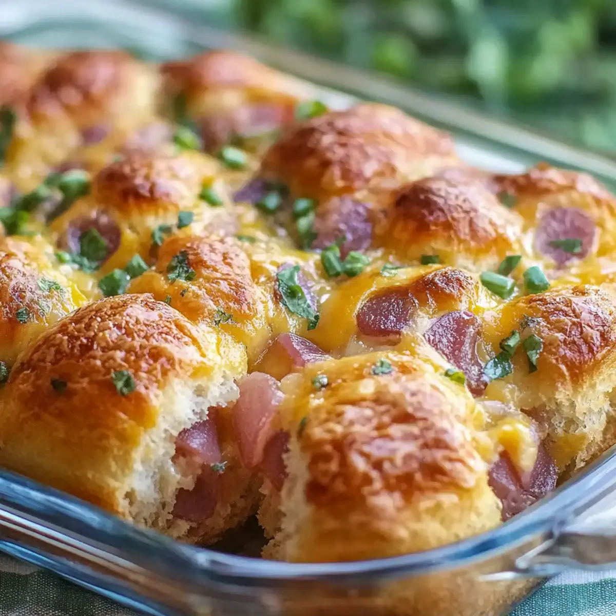 Crescent Roll Breakfast Casserole