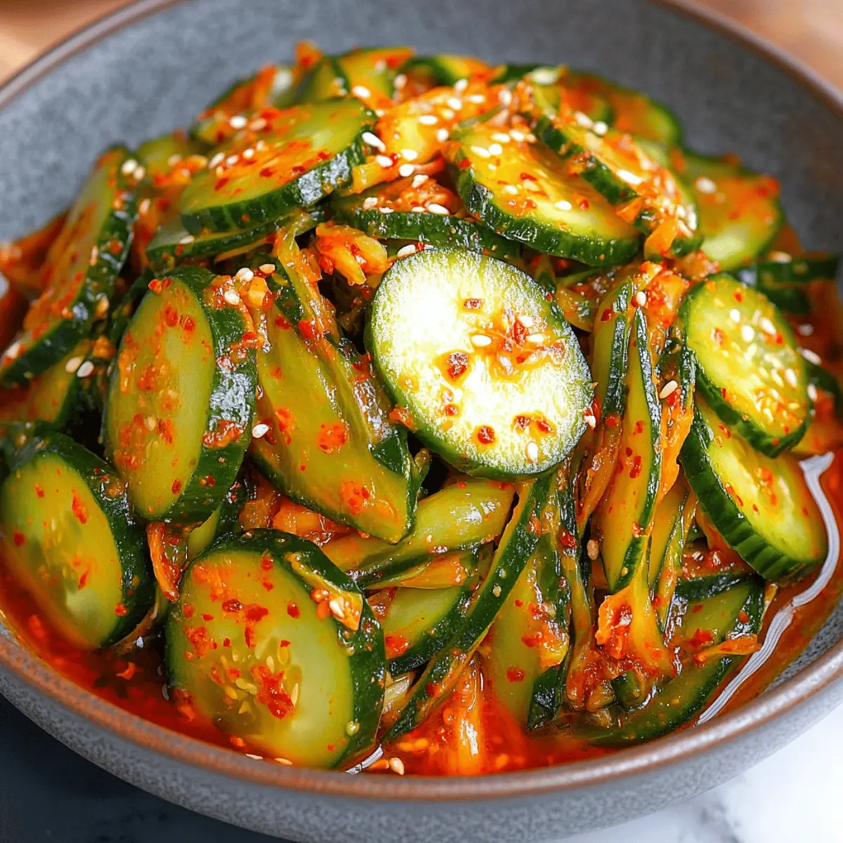 Cucumber Kimchi