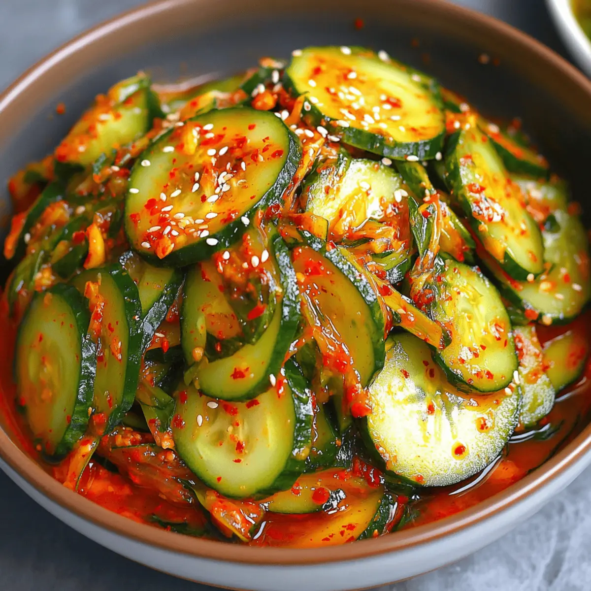 Cucumber Kimchi