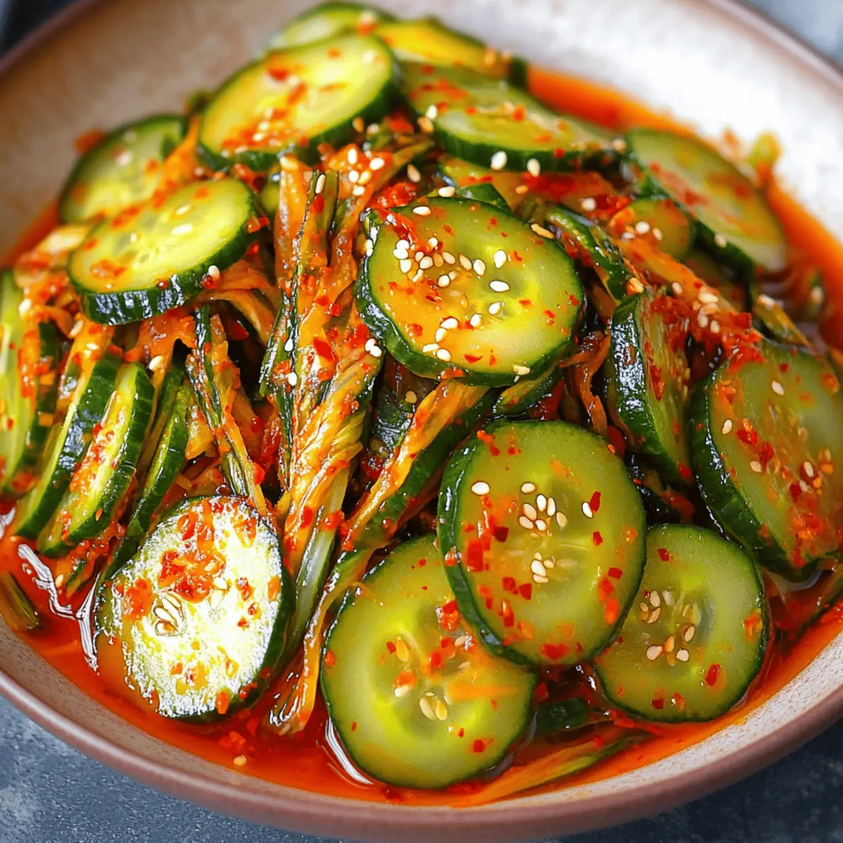 Cucumber Kimchi