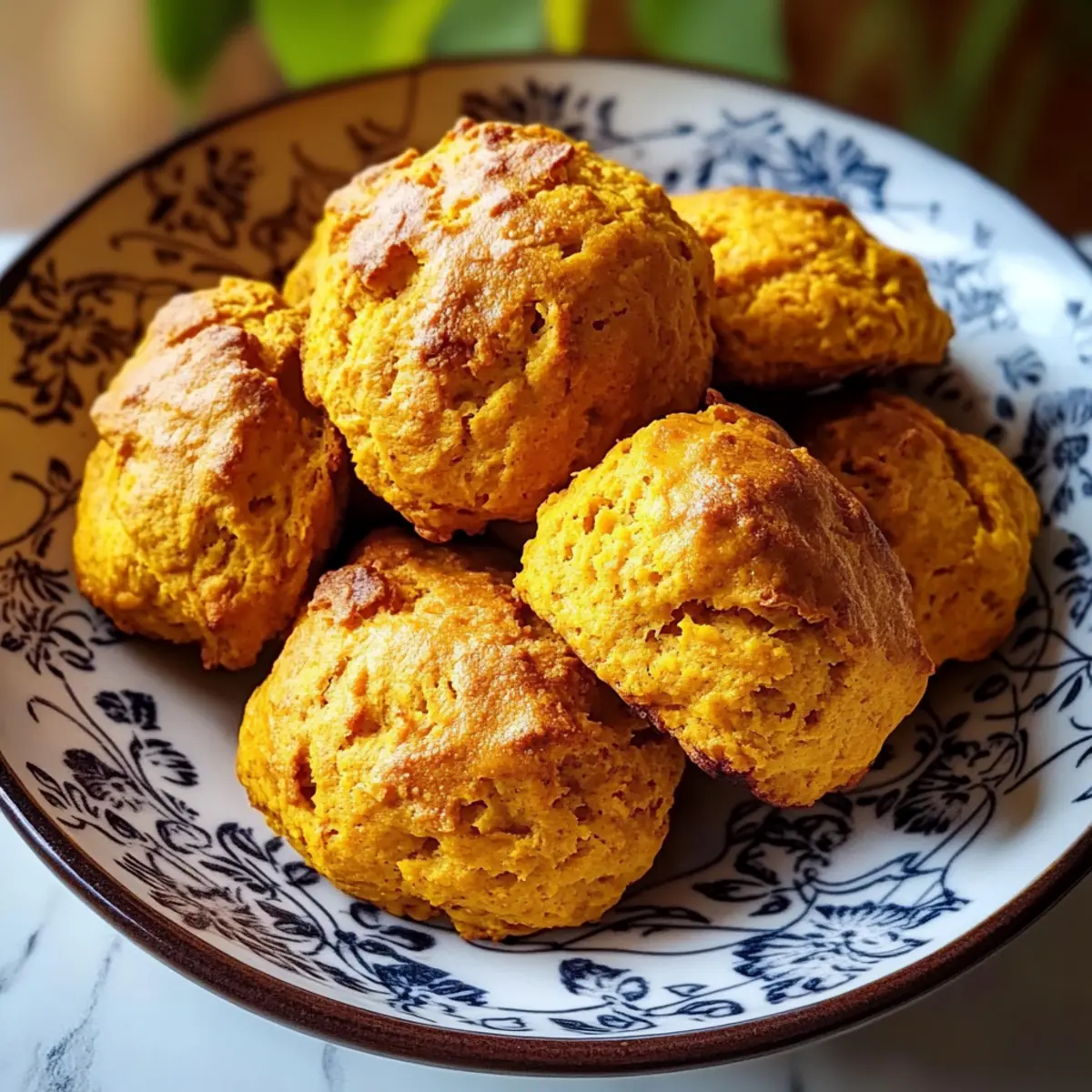 Fluffy Spiced Pumpkin Biscuits