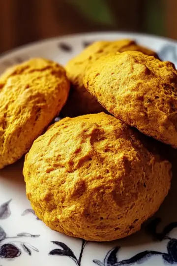 Fluffy Spiced Pumpkin Biscuits