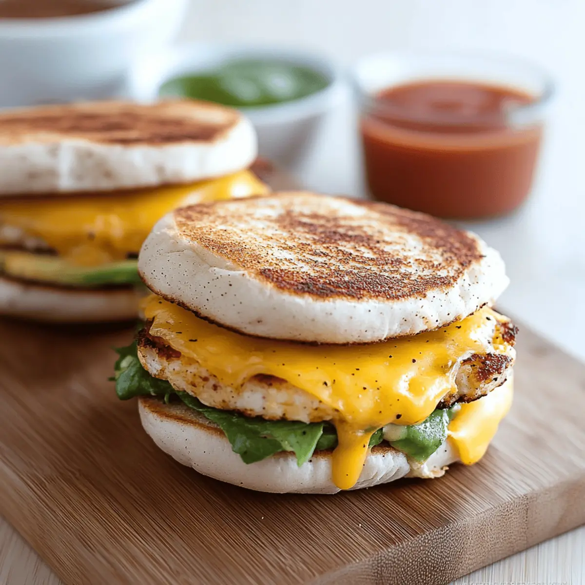 Freezer Breakfast Sandwiches