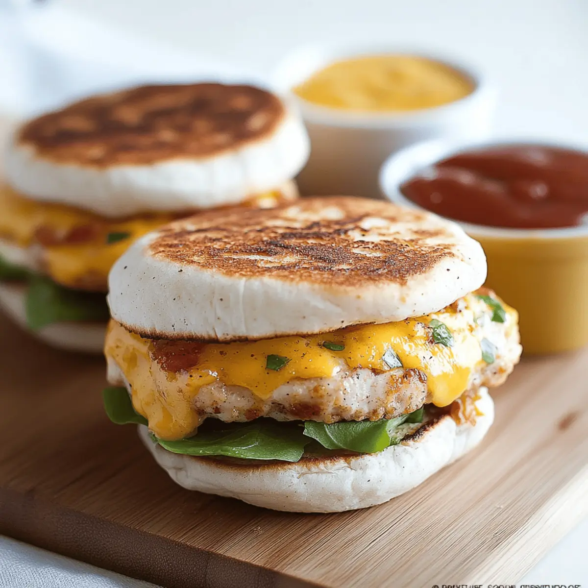 Freezer Breakfast Sandwiches