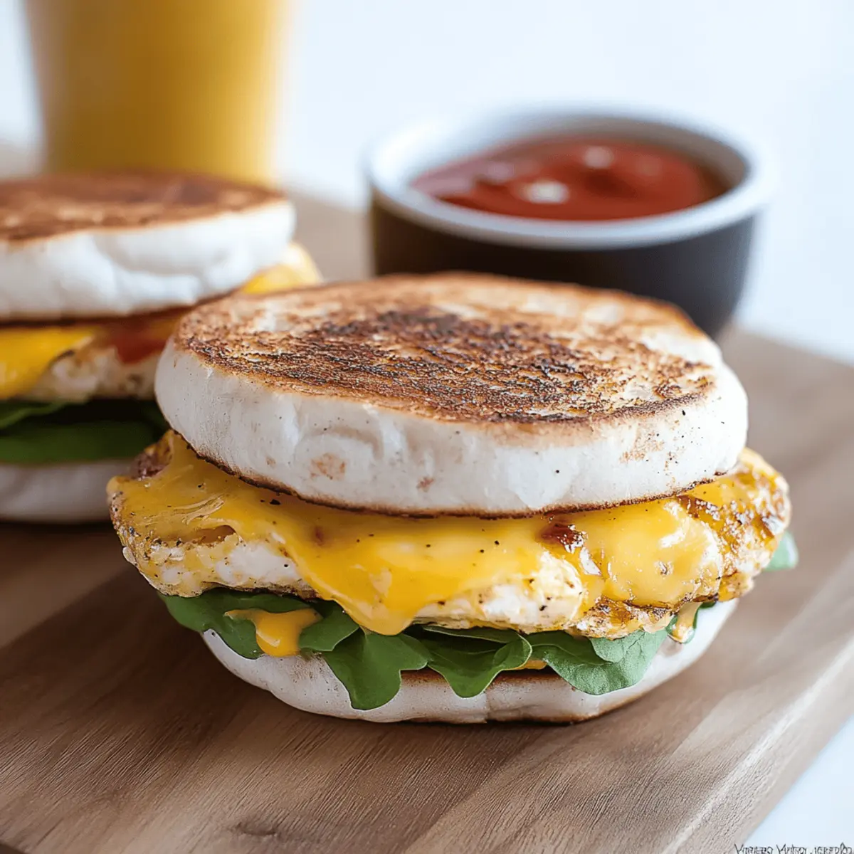 Freezer Breakfast Sandwiches