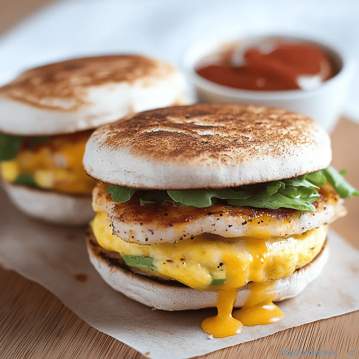 Freezer Breakfast Sandwiches