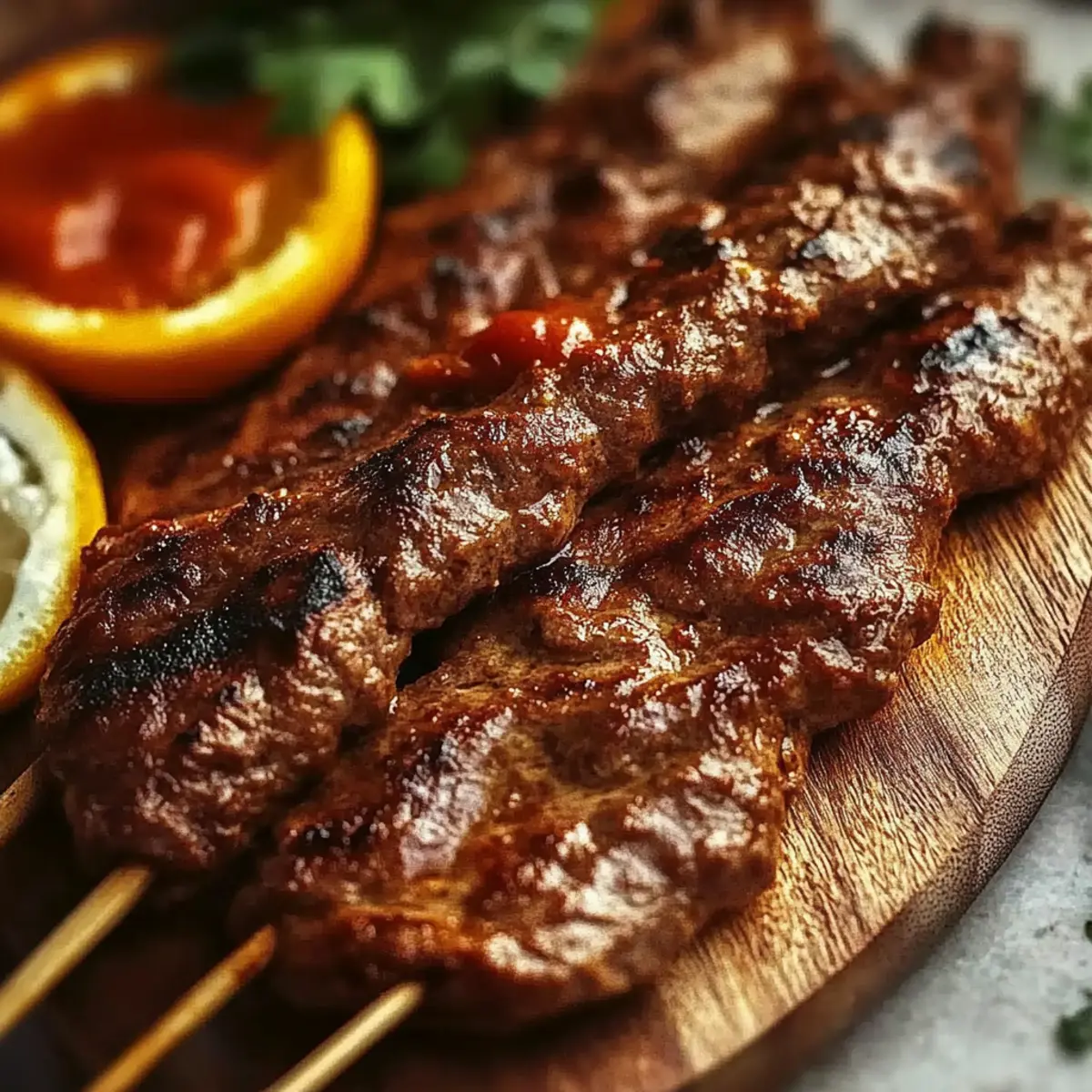 Greek Beef Souvlaki