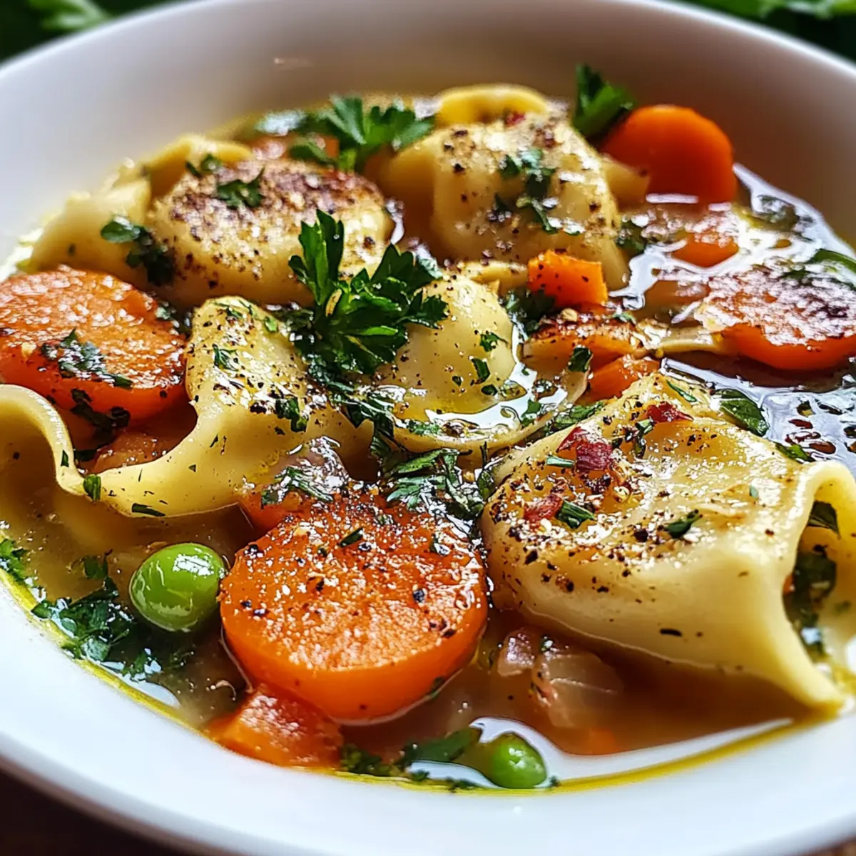 Healthy Tortellini Soup