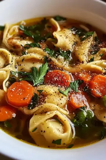Healthy Tortellini Soup