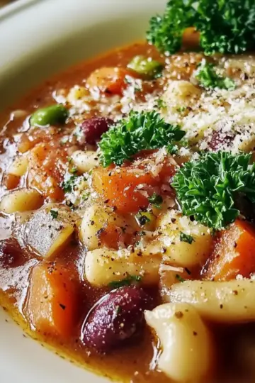 Italian Pasta Fagioli Soup