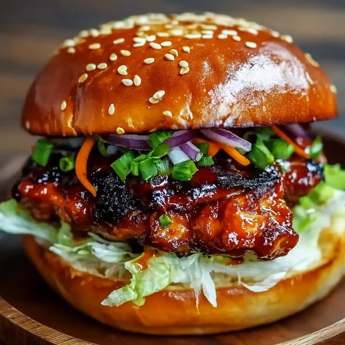 Korean BBQ Chicken Sandwich