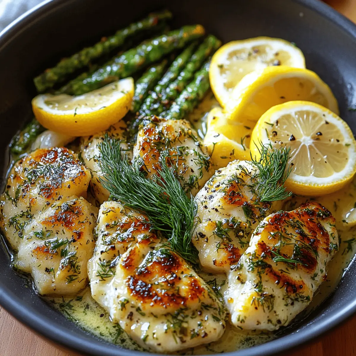 Lemon and Dill Butter Garlic