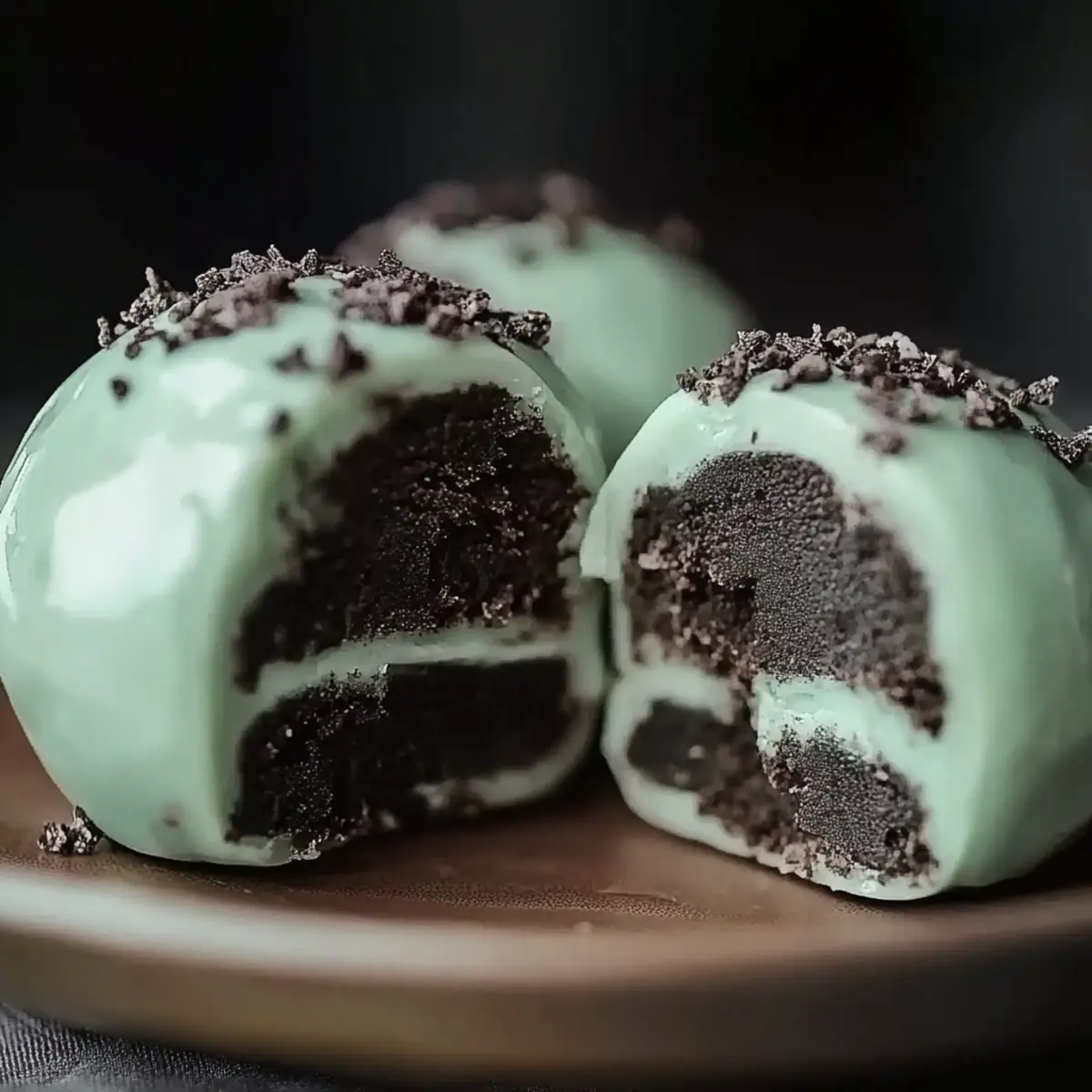 Mint Oreo Truffles