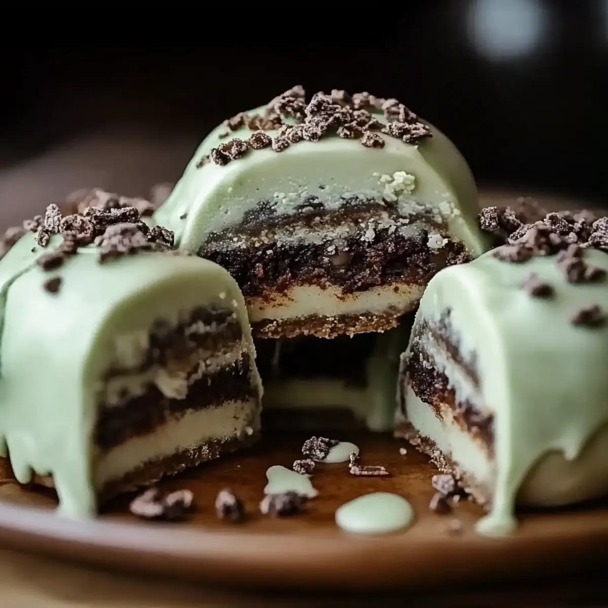 Mint Oreo Truffles