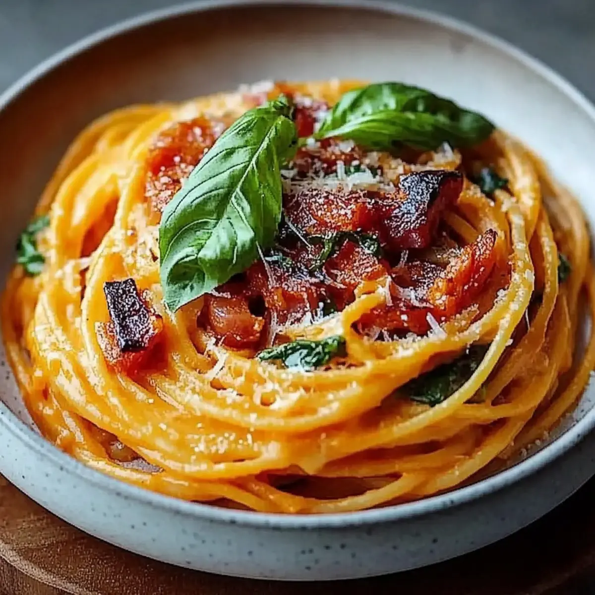 One Pot Creamy Tomato Pasta