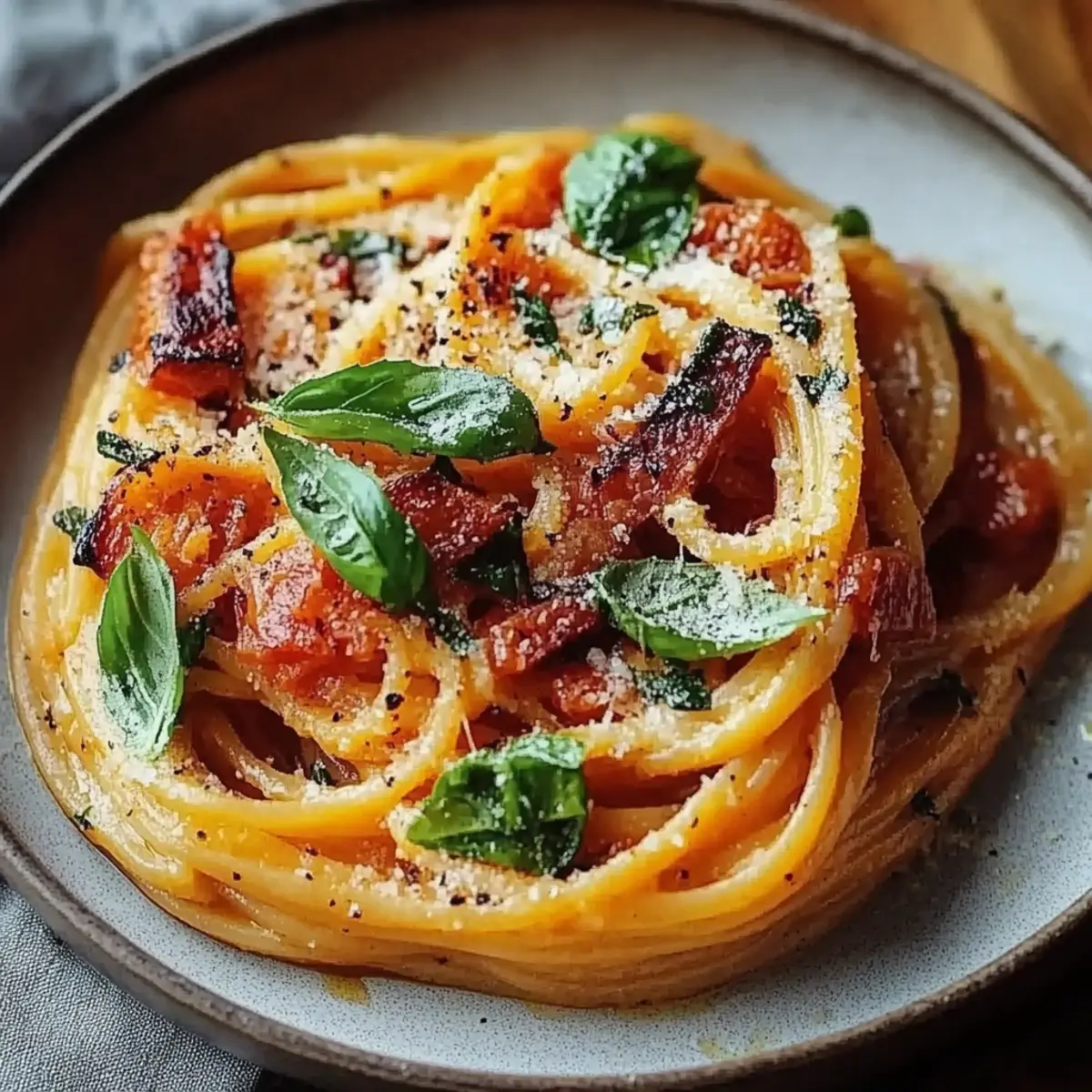 One Pot Creamy Tomato Pasta