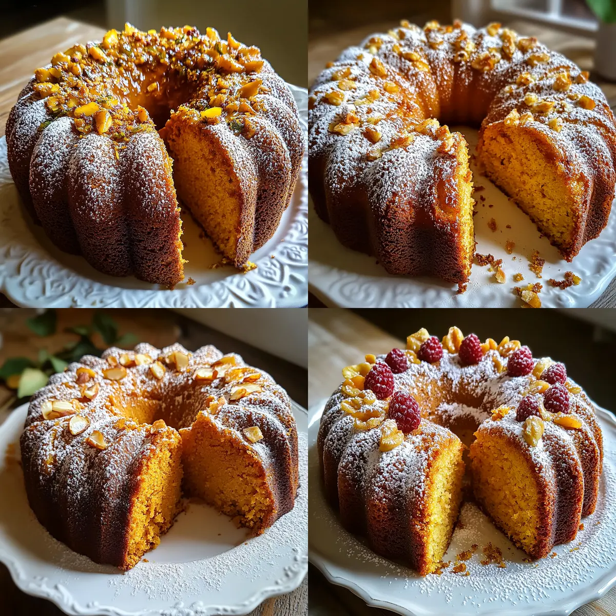Pumpkin Rum Cake