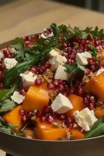 Roasted Sweet Potato and Baby Kale Salad