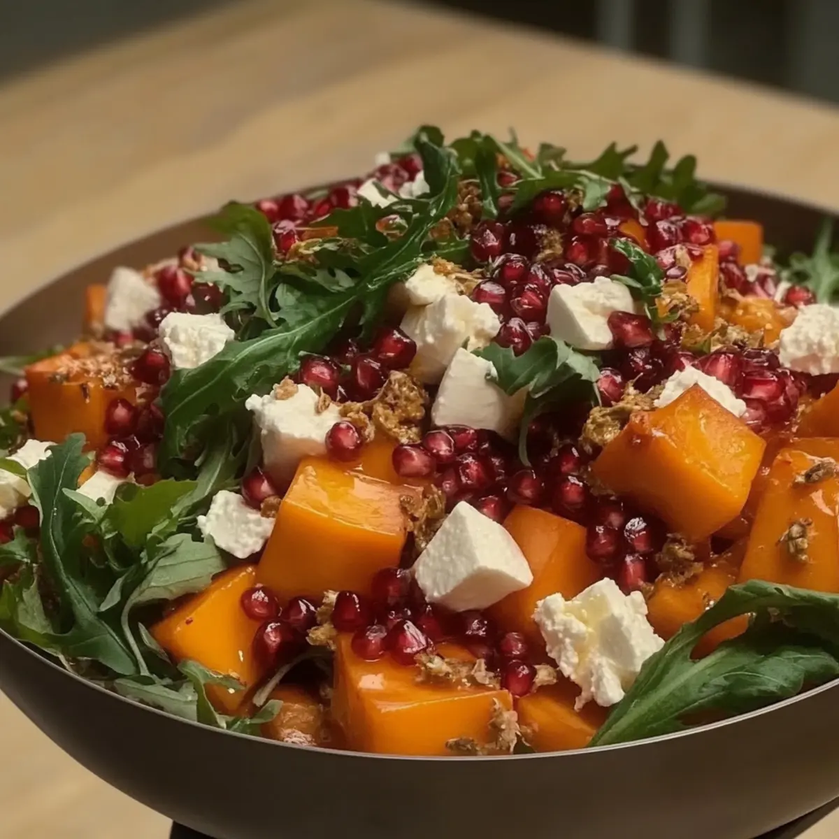 Roasted Sweet Potato and Baby Kale Salad