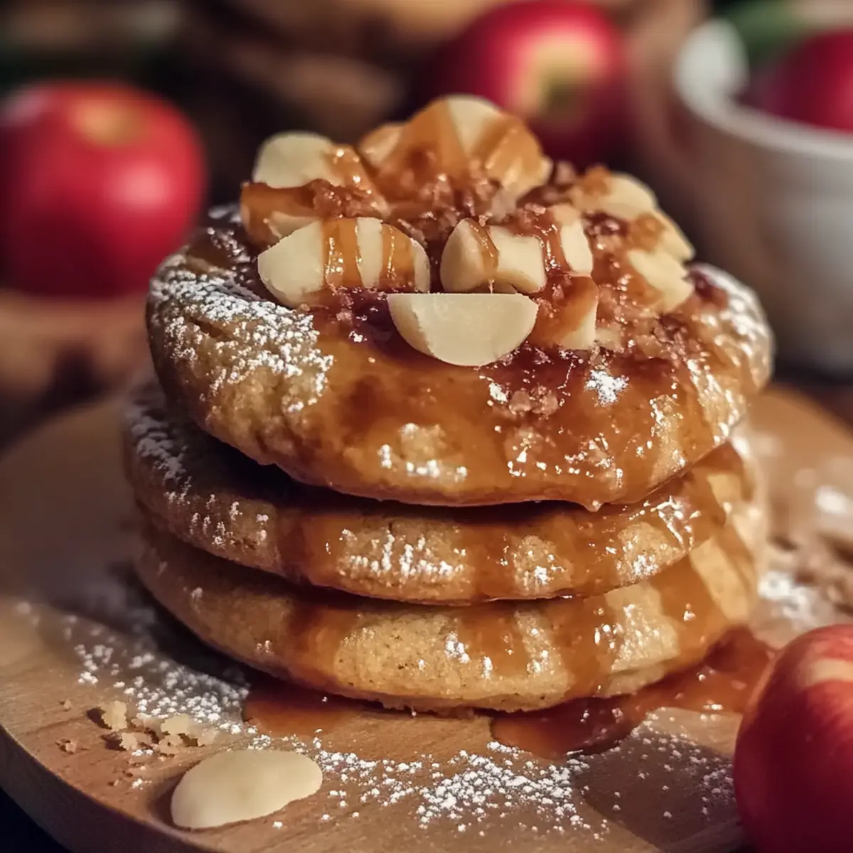 Salted Caramel Apple Pie Cookies