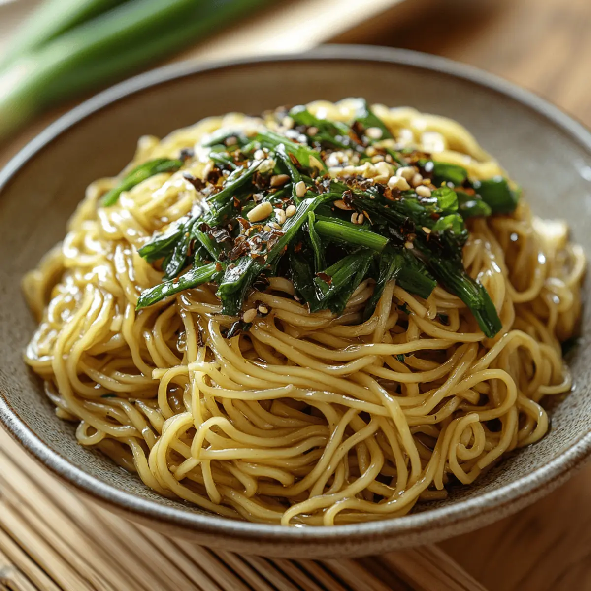 Scallion Oil Noodles