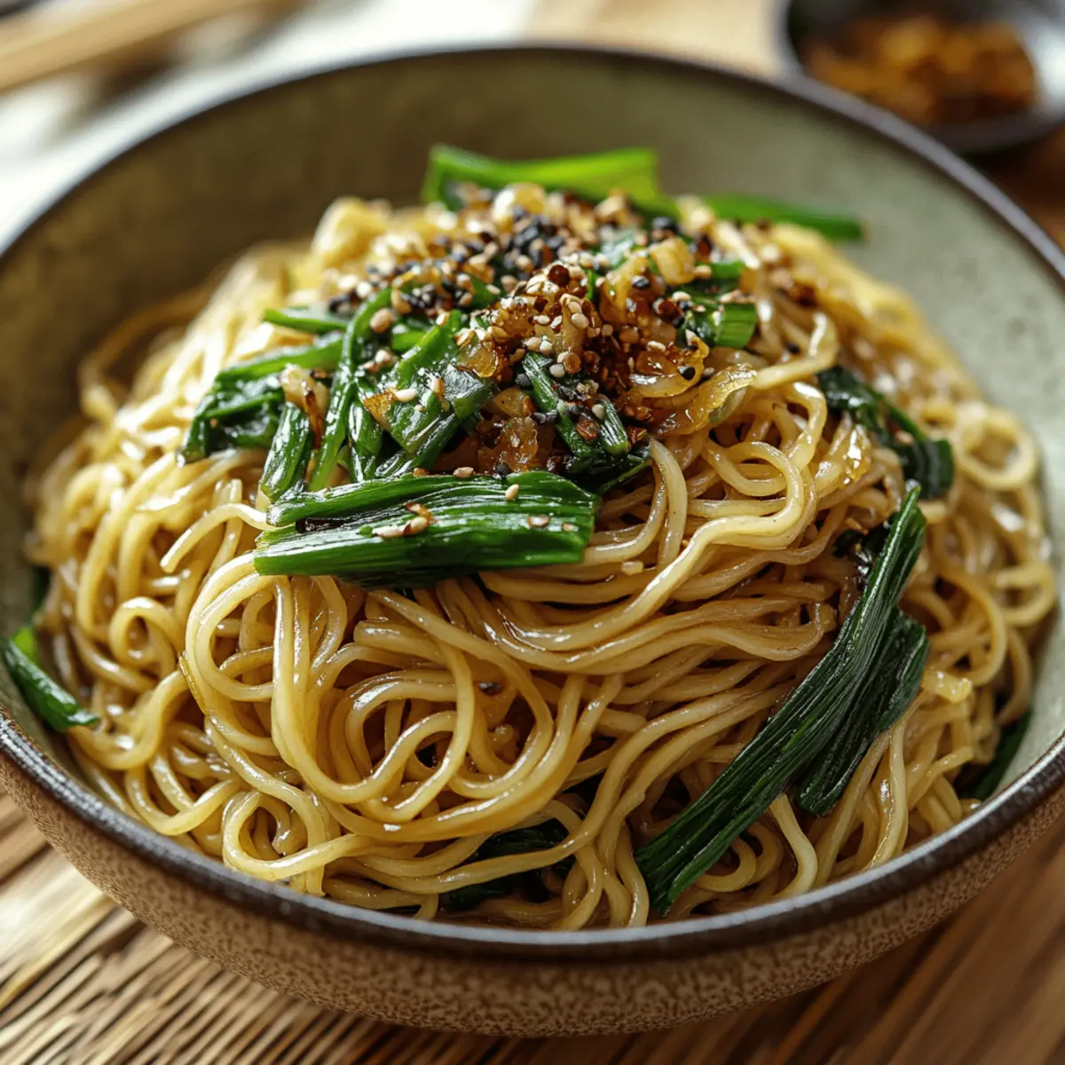 Scallion Oil Noodles