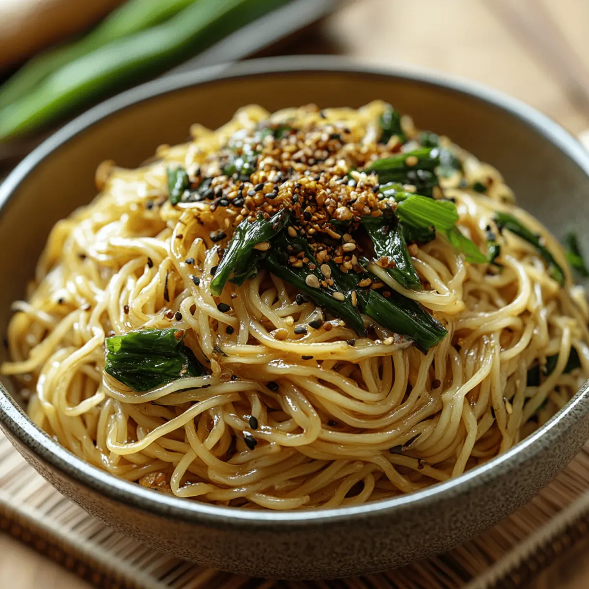 Scallion Oil Noodles